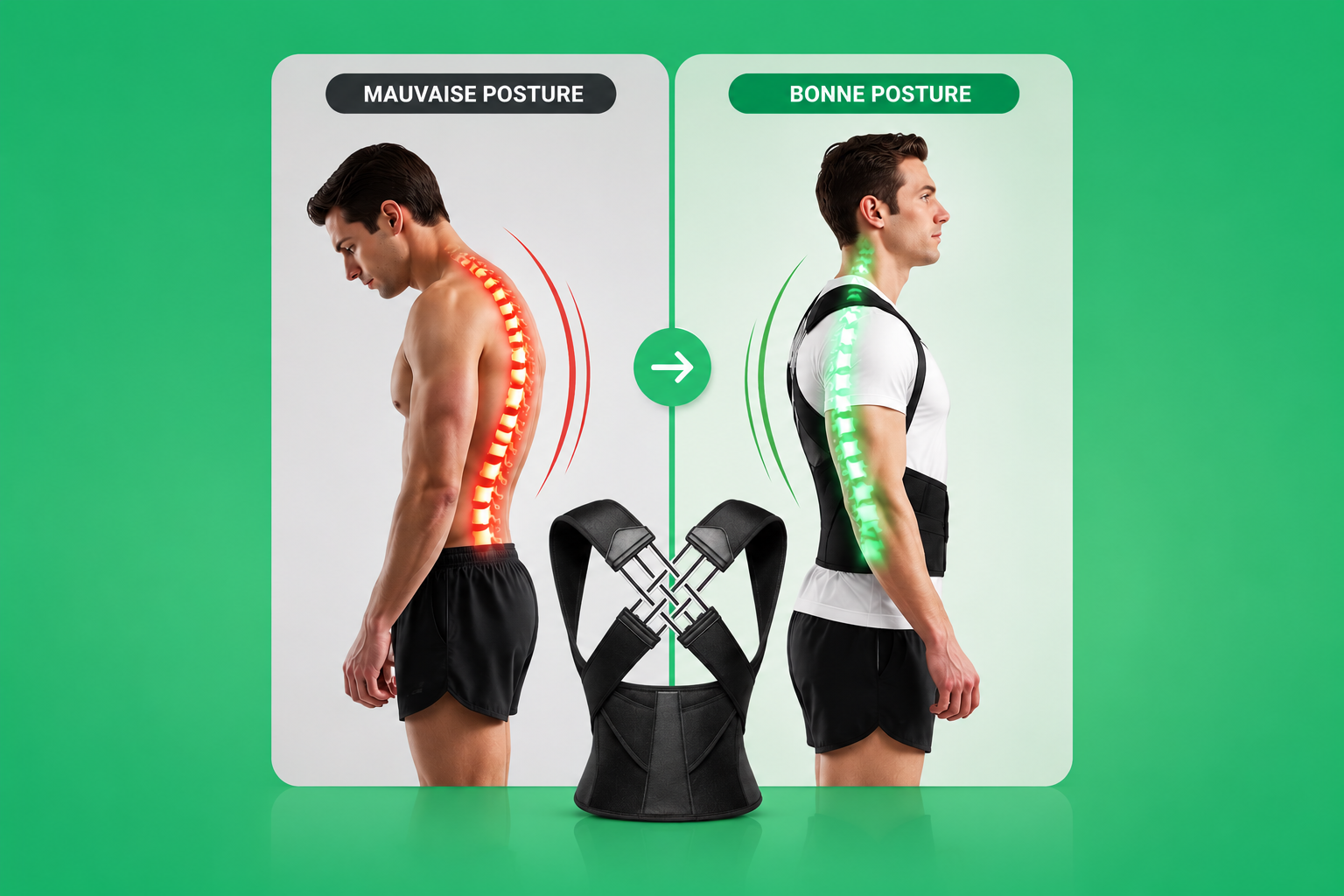 Mauvaise posture répétée au quotidien